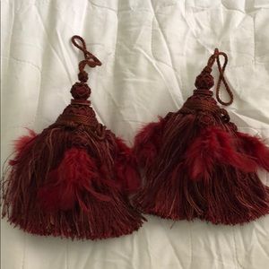 Curtain Tie back decor (set of two)